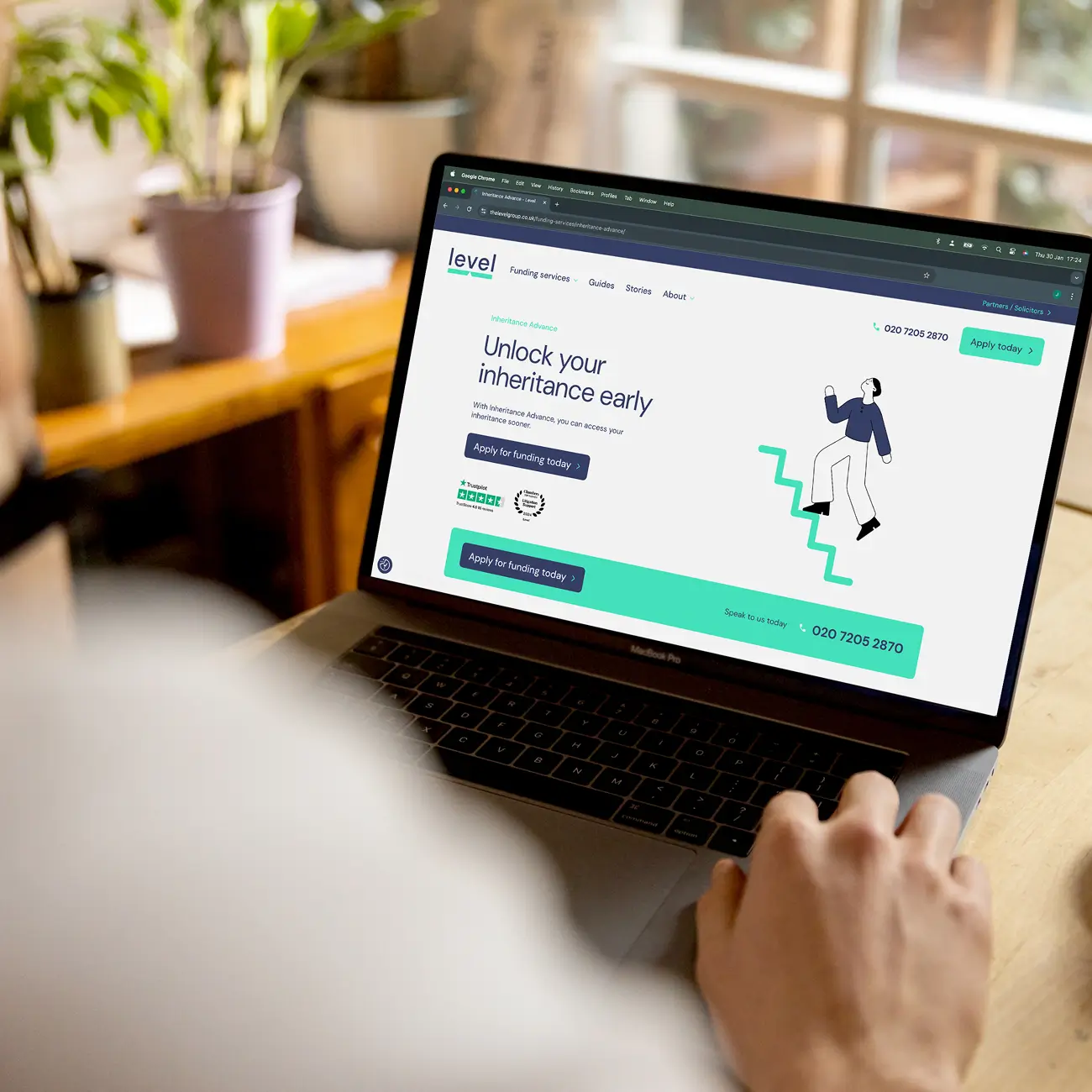 Helping Level build a digital presence clients can trust